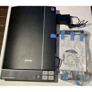 Epson Perfection V370 Photo Slide & Film Scanner Flatbed Color New Open Box